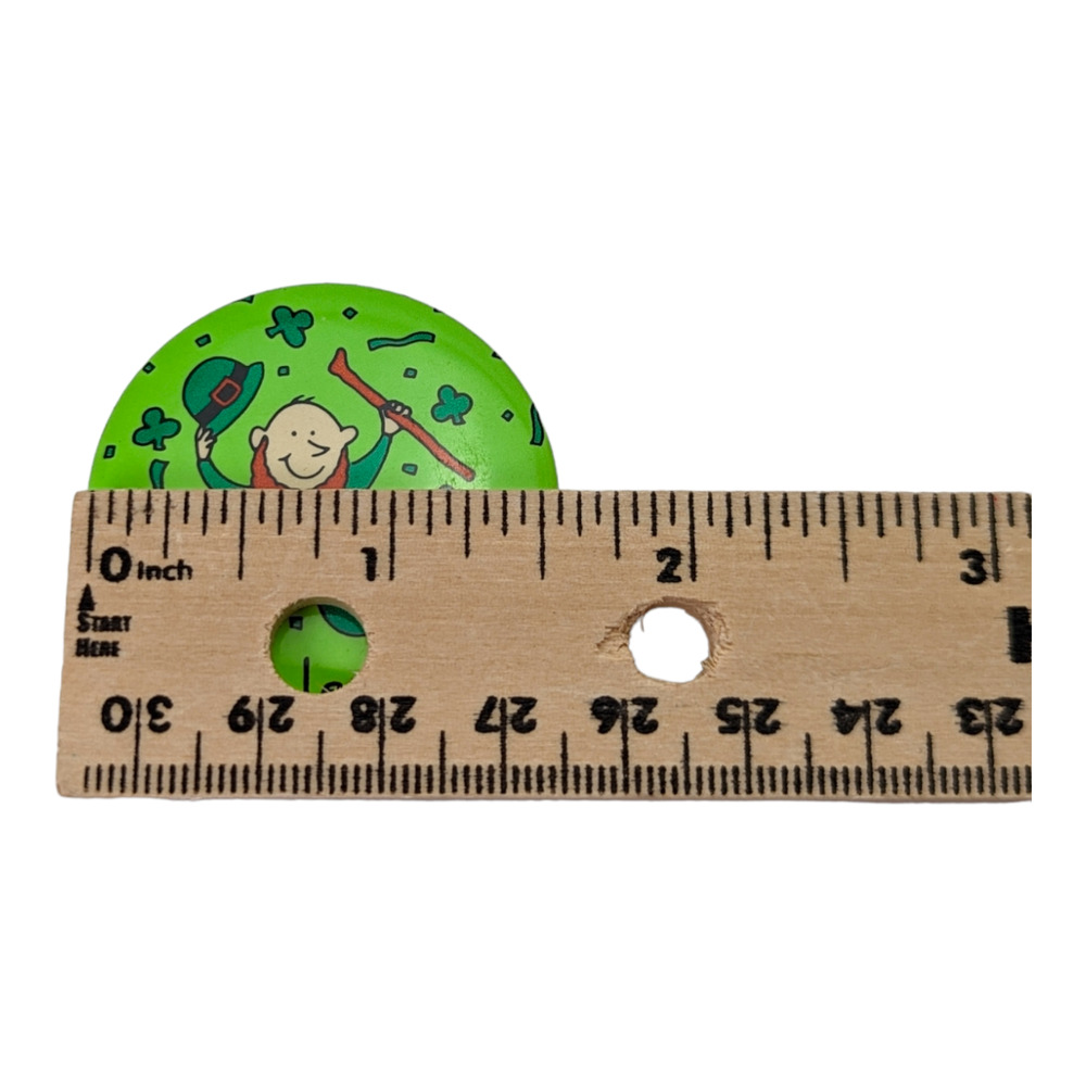 American Greetings Vtg Pinback Button Lot Shake Shamrocks St Patricks Day - Picture 4 of 4